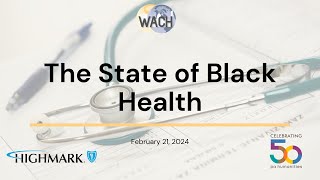 2024 The State of Black Health [upl. by Anitahs952]