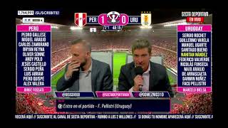 reaccion en vivo de narradores argentinos gol de peru y minutos finales dale like y suscribete [upl. by Ittak]