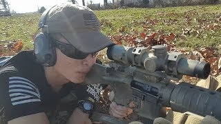 Trijicon Accupower 14x24 Segmented CircleDot BDC Reticle Review [upl. by Worthy]