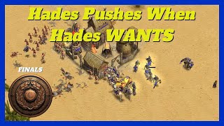 Sometimes you just gotta attack  Nullus Hades vs Matreiuss Loki Game 35 aom ageofempires [upl. by Idaline]