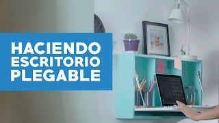 Cómo hacer un escritorio plegable [upl. by Yllac]