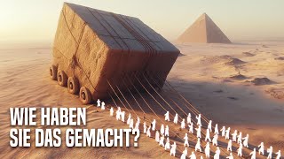 Die Wahrheit darüber wie sie die Pyramiden wirklich gebaut haben [upl. by Allevon574]