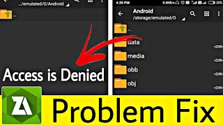 HOW TO FIX Access is denied in ZArchiver  How to OpenAccess Android data amp obb in Android 11 [upl. by Steiner829]