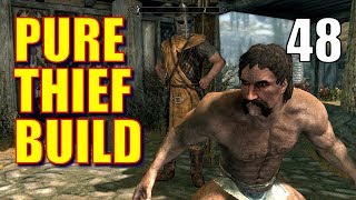 Skyrim Pure Thief Build Walkthrough Part 48 Blindsighted or Pro Stealth Run with Dumb amp Dumber [upl. by Omik]