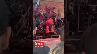 Gwar clip At Fest 2023 [upl. by Adyela]