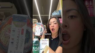 eating the most expensive food at the korean convenience store shorts [upl. by Olivann]