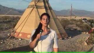 CAMPING EXPERIENCE  NATIVE AMERICAN TIPI CAMP IN USA [upl. by Allyson]