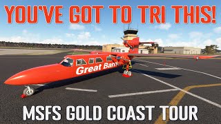 By Popular Demand Touring the Gold Coast in the BrittenNorman Trislander by BlackBox Simulations [upl. by Mayor]