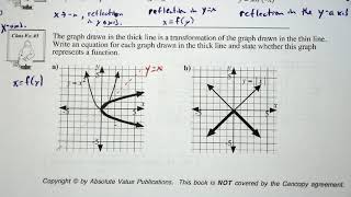 Math 30 1 Transformations Lesson 4 [upl. by Wales881]