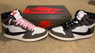 NEW Kickwho Travis Scott Jordan 1 high Review [upl. by Bellis]