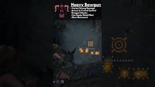 HEAVY BOWGUN DIFFICULTY OVERVIEW  WEAPON DIFFICULTY TIERLIST MONSTER HUNTER WORLD 2024 [upl. by Ahsinoj]