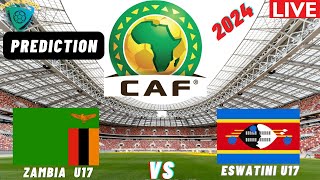 Zambia vs Eswatini CAF U17 Africa Nations Cup 2025 I COSAFA Qualifiers [upl. by Charlie219]