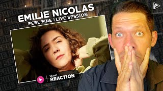 Emilie Nicolas  Feel Fine Live Session Reaction [upl. by Alisa]