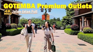 GOTEMBA PREMIUM OUTLETS ‼️ Full one hour jalanjalan berkeliling Jepang walking around Japan❗ [upl. by Ballou]