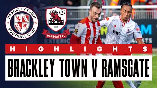 HIGHLIGHTS Brackley Town 41 Ramsgate  Emirates FA Cup [upl. by Uziel585]