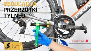 Regulacja przerzutki tylnej Shimano [upl. by Adikam]