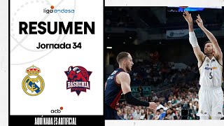 Real Madrid  Baskonia 106100 RESUMEN  Liga Endesa 202324 [upl. by Mannos14]