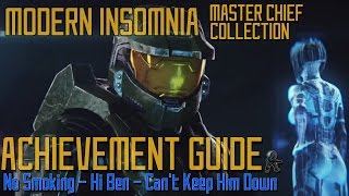 Halo Master Chief Collection  No Smoking Hi Ben and Cant Keep Him Down [upl. by Enailuj473]