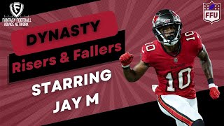 2024 Fantasy Football Dynasty Risers amp Fallers with Jay M [upl. by Shulins258]