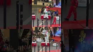 Lion Dance Practice vs Competition China GuangZhou Ding Gen  MalaysiaChina Championship shorts [upl. by Llacam]