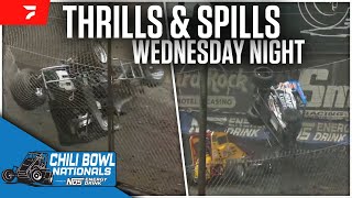 Wednesday Thrills amp Spills  2024 Chili Bowl Nationals [upl. by Retep]