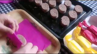 How to make CHOCOLATE POLVORON  Chocolate Polvoron Recipe [upl. by Itsuj69]