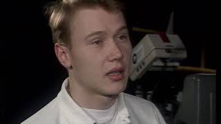 Mika Häkkinen First F1 test ever 1990 Silverstone  Benetton  Ford V8 B188 With English subs [upl. by Lynd]