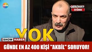 Günde en az 400 kişi quotAkbilquot soruyor [upl. by Enneicul]