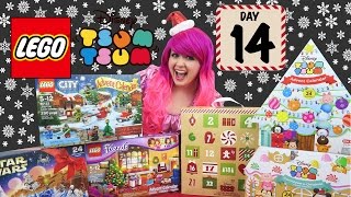 Day 14  LEGO amp Tsum Tsum Advent Calendars 2016  COUNTDOWN TO CHRISTMAS  KiMMi THE CLOWN [upl. by Atihana]