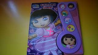 Dora the Explorer Ballerina Songs SOUND BOOK [upl. by Nnylanna]