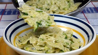 Pasta con Zucchine e Gorgonzola Un Primo Piatto Semplice da Veri Buongustai [upl. by Moses]