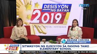 Pagboto sa Pasong Tamo Elementary School mabagal dahil sa pagmalfunction ng mga VCM [upl. by Panthia]