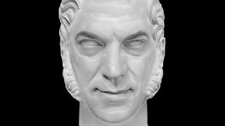 Photoshop Tutorial How to Transform Yourself into a Marble Sculpture Bust [upl. by Nsaj]