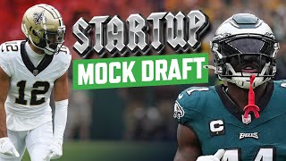 Dynasty Startup Mock Draft  LowT Levels  Dynasty Fantasy Football 2024 [upl. by Arlynne666]