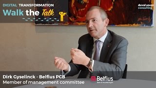 Digital Transformation Walk the Talk  Belfius PCB [upl. by Omland612]