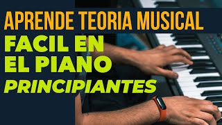 TEORIA MUSICAL EN EL PIANO PARA PRINCIPIANTES DESDE CERO  Parte 2 [upl. by Radu]