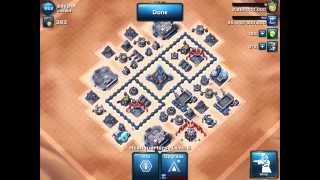 Star Wars Commander  Glitched Lvl 6 HQ Base Layout Ver 1  72 Walls [upl. by Enilegnave]