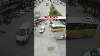 Sizce hata kimde trafik trafikkazasi mobese [upl. by Enaek]