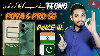 tecno pova 6 pro 5g price and launch date India and Pakistan ⚡ Budget Gaming Phone 2024 expected 55k [upl. by Refinej]