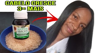 TÔNICO PODEROSO PARA CRESCIMENTO COM APENSA DOIS INGREDIENTES CABELO CRESCE E PARA DE CAIR [upl. by Jo-Ann]