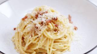 Spaghetti Carbonara Recipe [upl. by Eronaele]