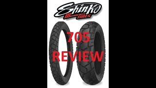 Shinko 705 Wet Test  Honda NC750X [upl. by Johns]