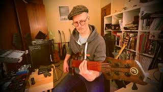 The Brink  Steve Lawson ambient live solo bass [upl. by Leontyne977]