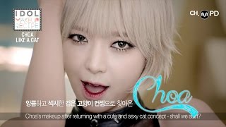 MPD IDOL MAKEUP RECIPE 초아ChoA in AOA 사뿐사뿐 메이크업Like a Cat MAKEUP [upl. by Nayrda382]