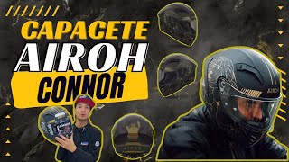 Capacete Airoh Connor Você precisa conhecer esse Capacete O mais Premium do Mercado [upl. by Willard]