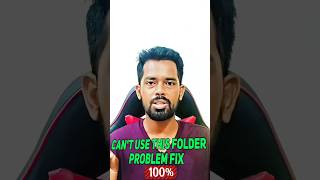 Cant use this folder problem fix  data file obb problem fix [upl. by Orfurd285]