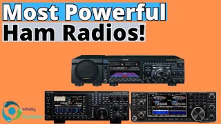 The Most Powerful Ham Radios In 2024 TOP 3 [upl. by Clem]