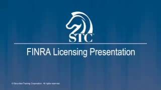 FINRA Licensing Presentation Series 79 and 63 Exam [upl. by Eruza910]