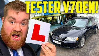 KJØRER V70EN PÅ TEST TUR [upl. by Dranek]