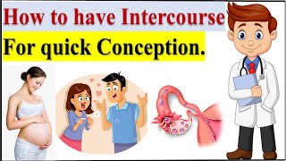 Right Time amp Position of Quick Conception 4 Tips to Conceive Easily [upl. by Crescantia]